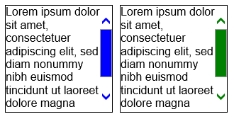 Image for -ms-scrollbar-arrow-color usage example