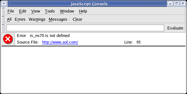 Javascript Console